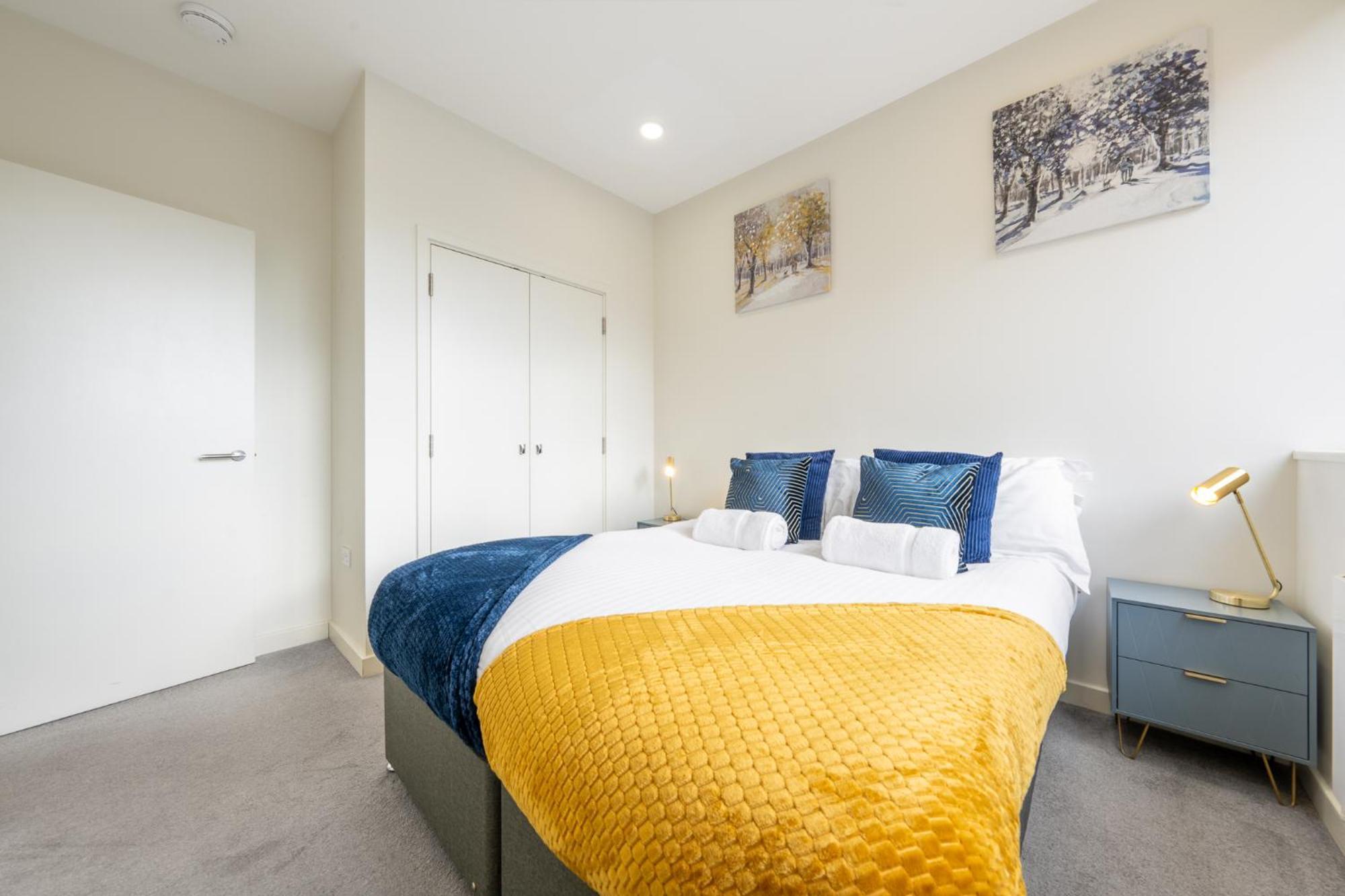 Luxury 1 Bedroom Serviced Apartment With Roof Terrace & Gym Stevenage Dış mekan fotoğraf
