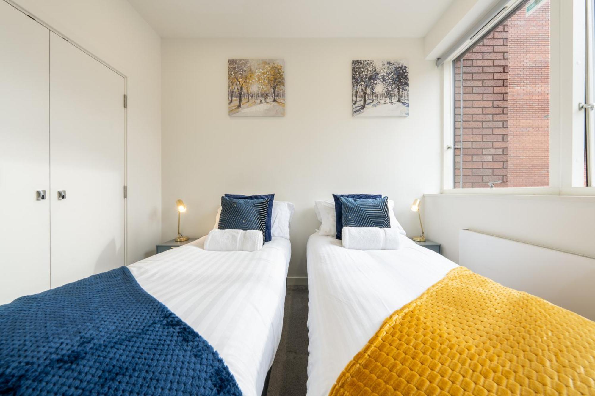Luxury 1 Bedroom Serviced Apartment With Roof Terrace & Gym Stevenage Dış mekan fotoğraf